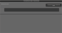 Desktop Screenshot of dimanord.com