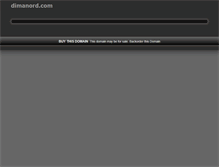 Tablet Screenshot of dimanord.com